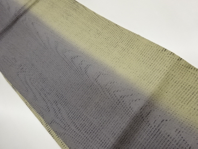 曲線模様暈し名古屋帯